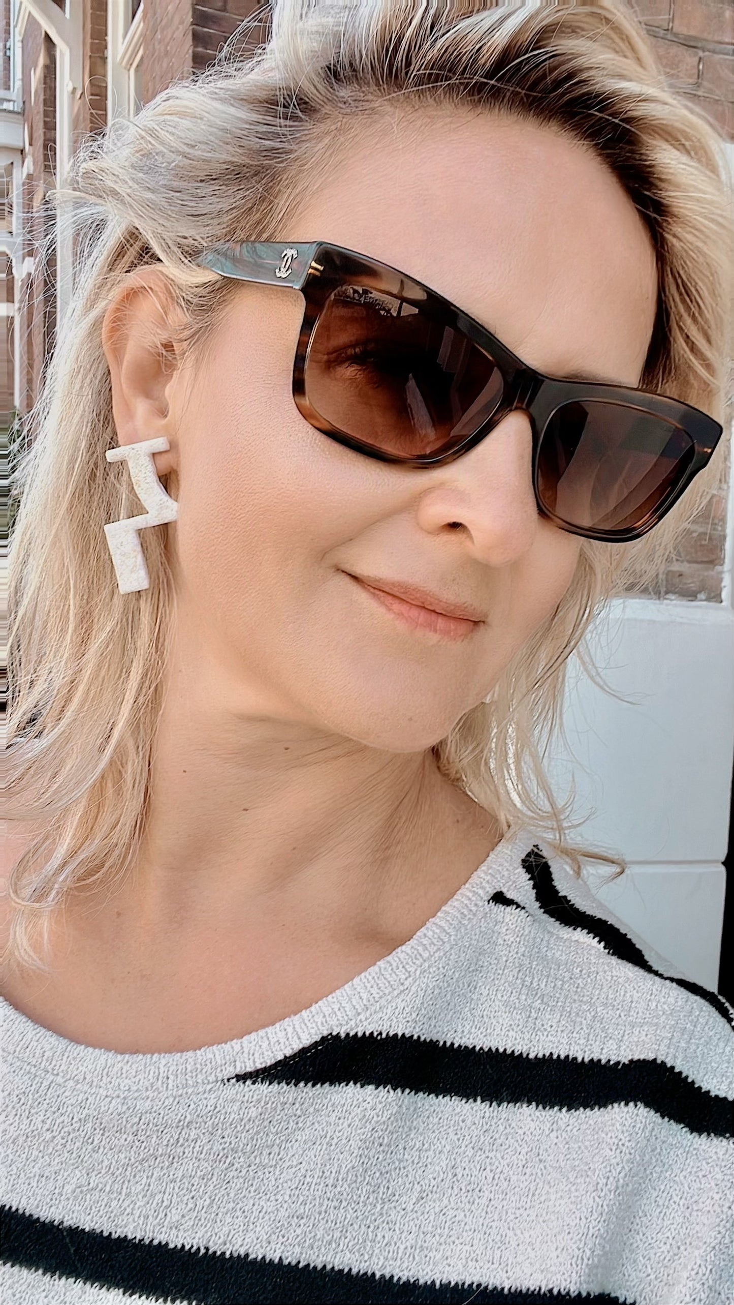 Earrings Glagolic Alphabet (Glagoljica) Personalised